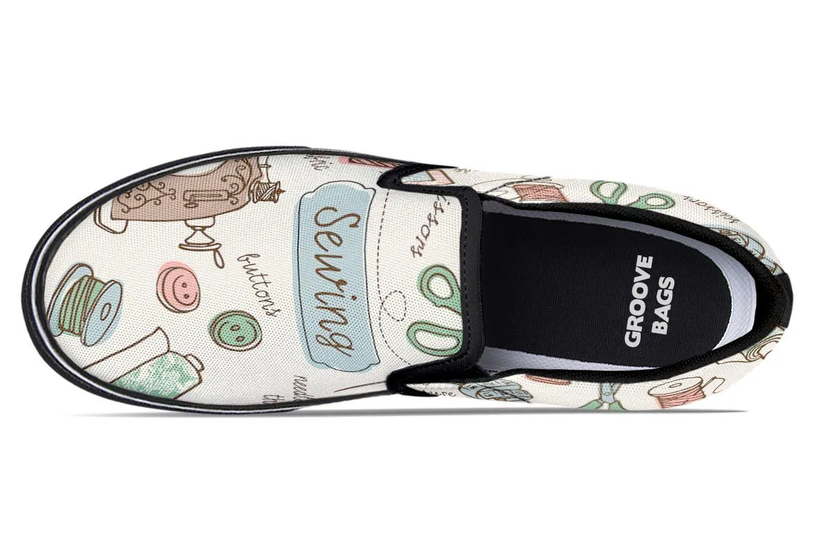Sewing Supplies Slip-On Shoes