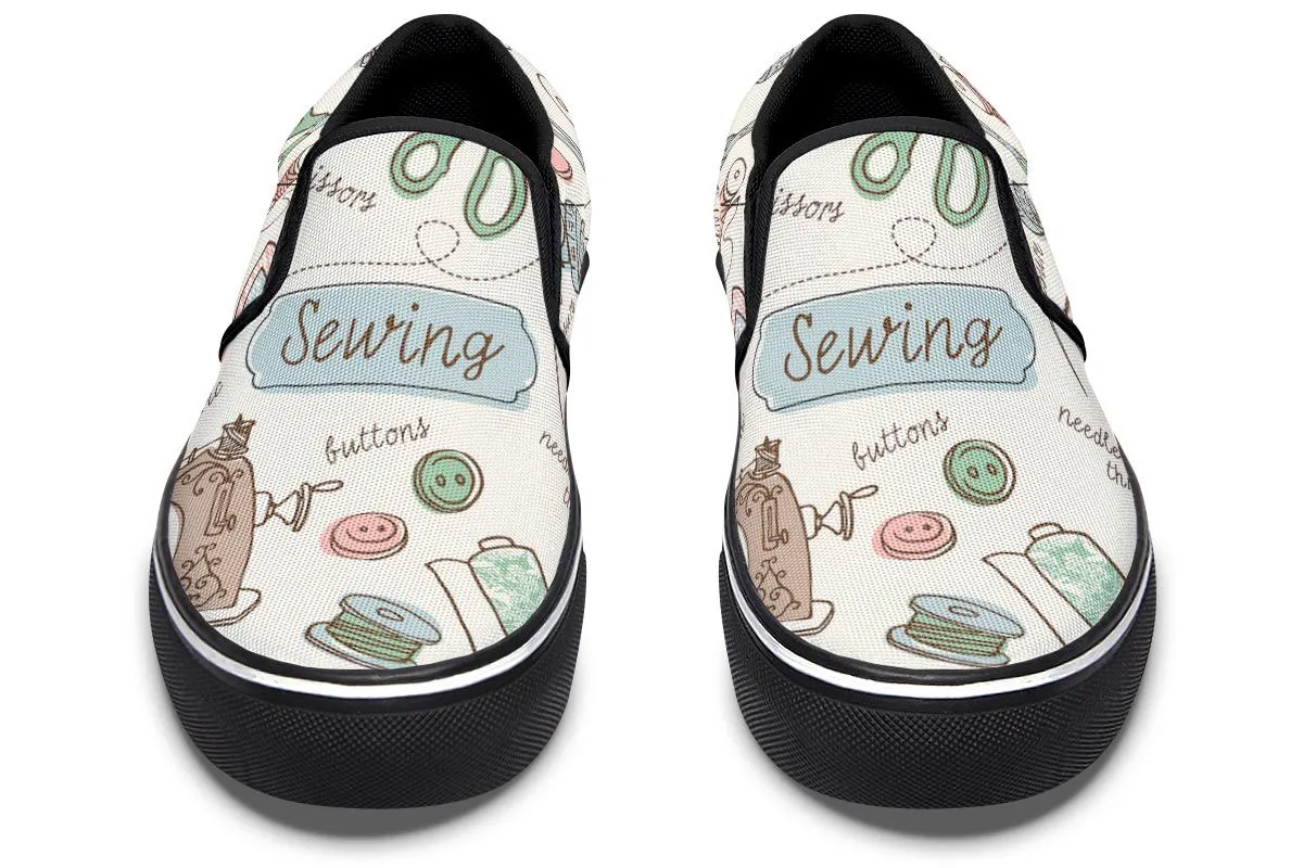 Sewing Supplies Slip-On Shoes