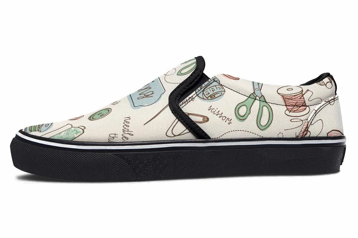 Sewing Supplies Slip-On Shoes