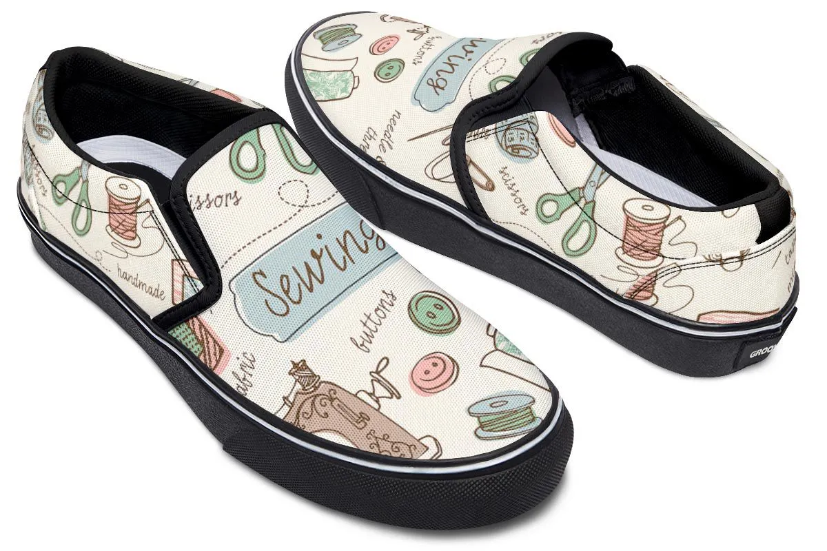 Sewing Supplies Slip-On Shoes