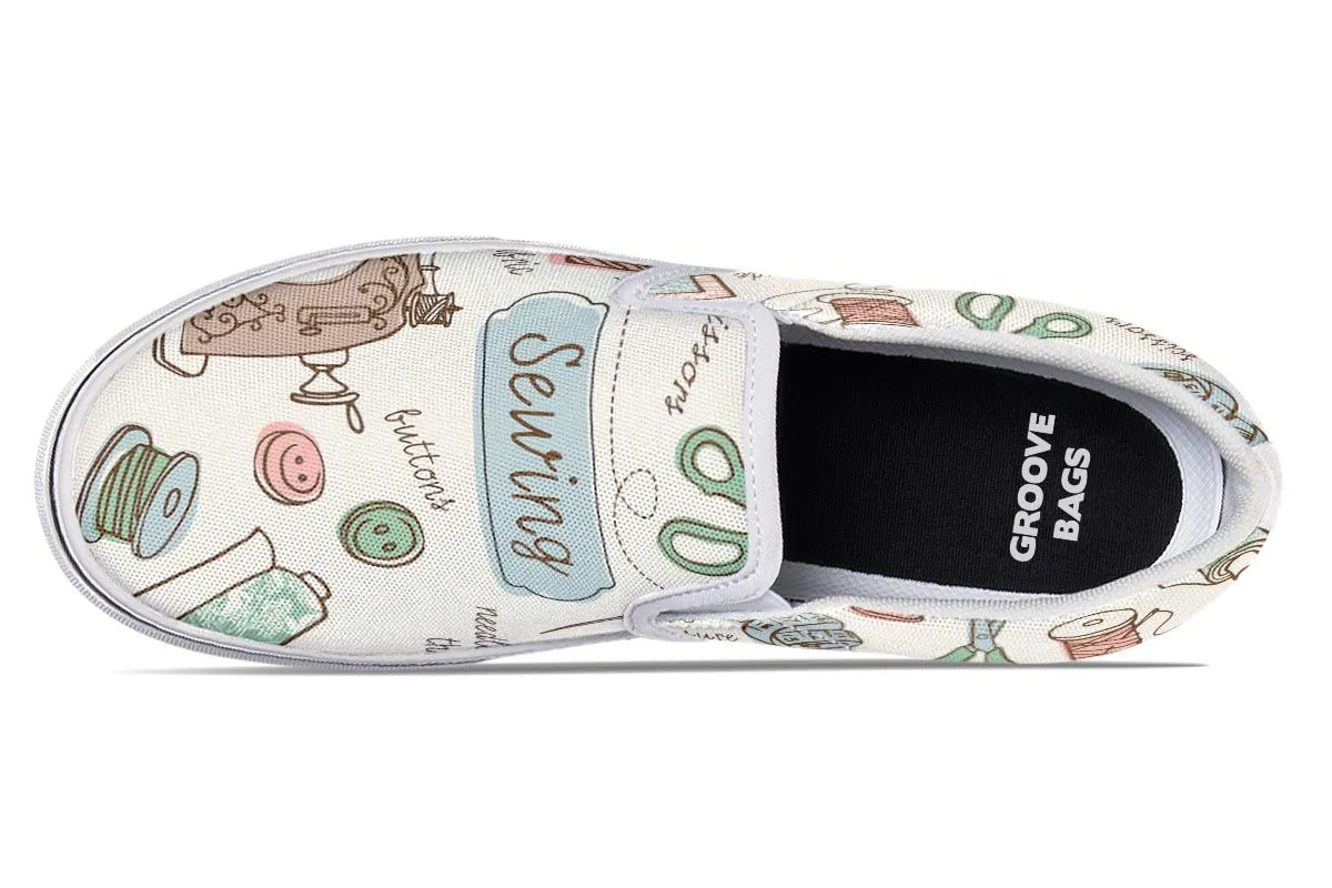 Sewing Supplies Slip-On Shoes