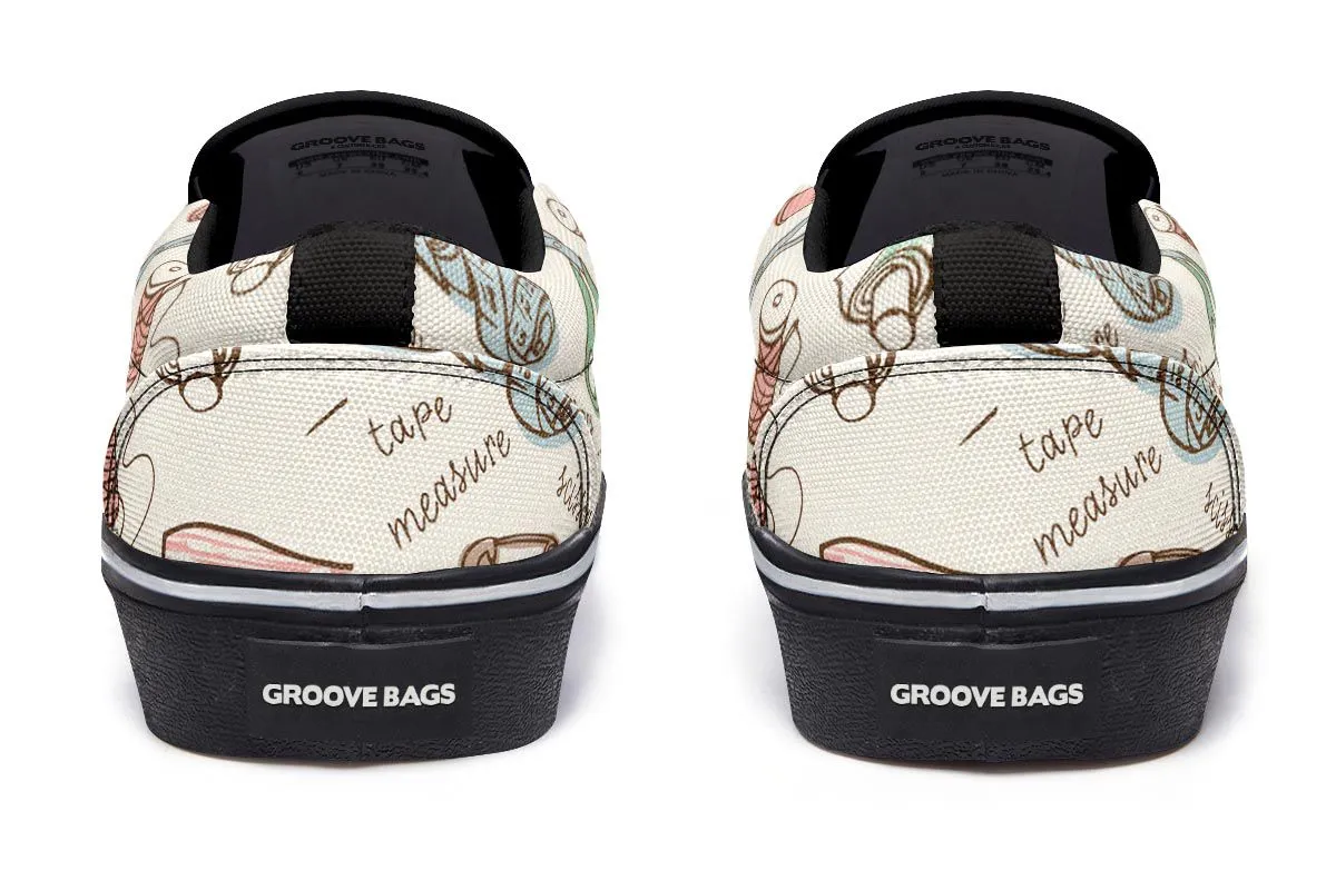 Sewing Supplies Slip-On Shoes