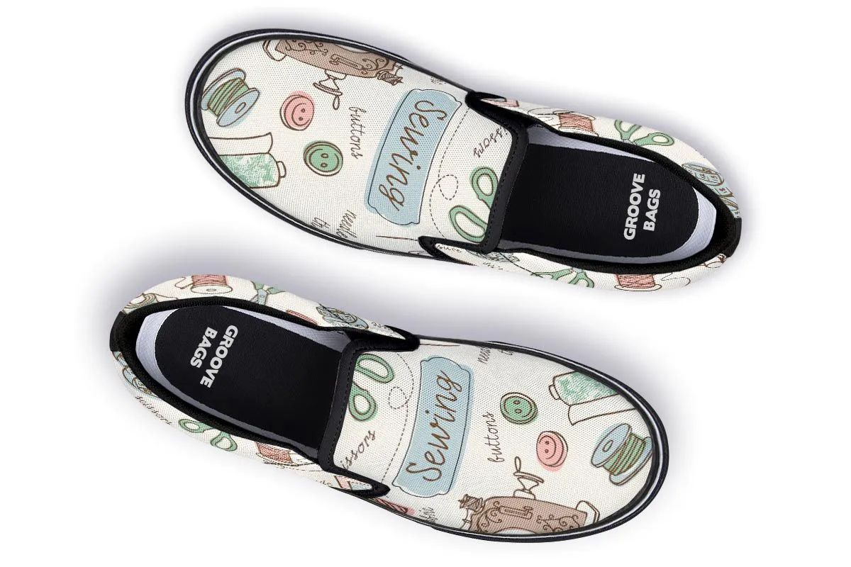 Sewing Supplies Slip-On Shoes