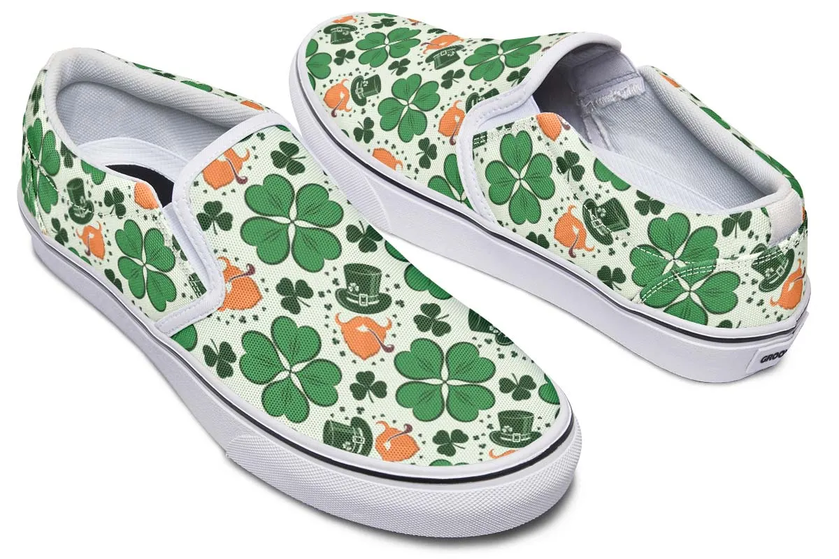 Shamrock Slip-On Shoes