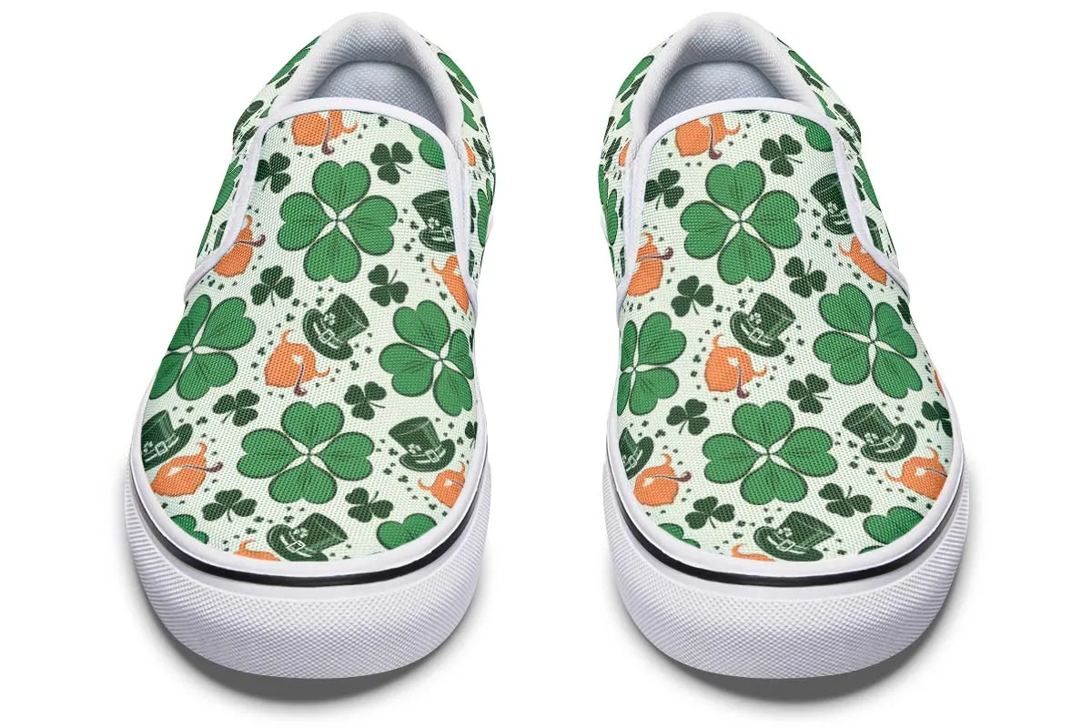 Shamrock Slip-On Shoes