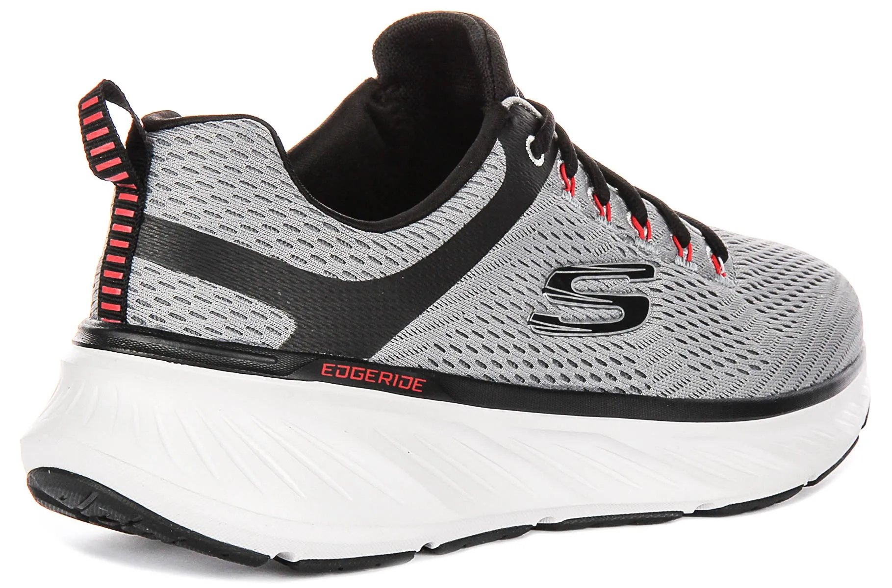Skechers Edgeride Content In Charcoal Black For Men