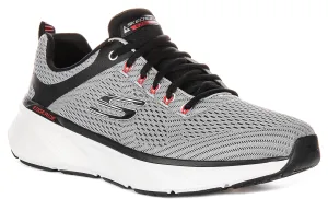 Skechers Edgeride Content In Charcoal Black For Men