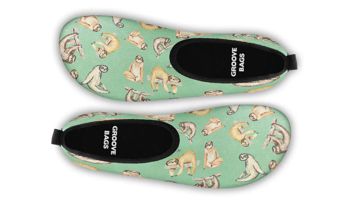 Sloth Lovers Aqua Barefoot Shoes