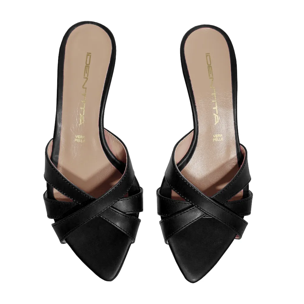 SOHA BLACK LEATHER