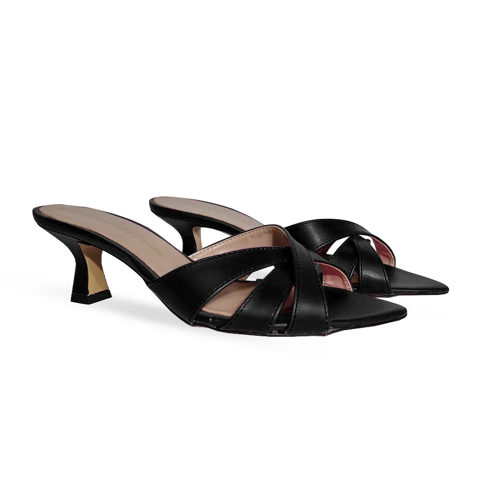 SOHA BLACK LEATHER