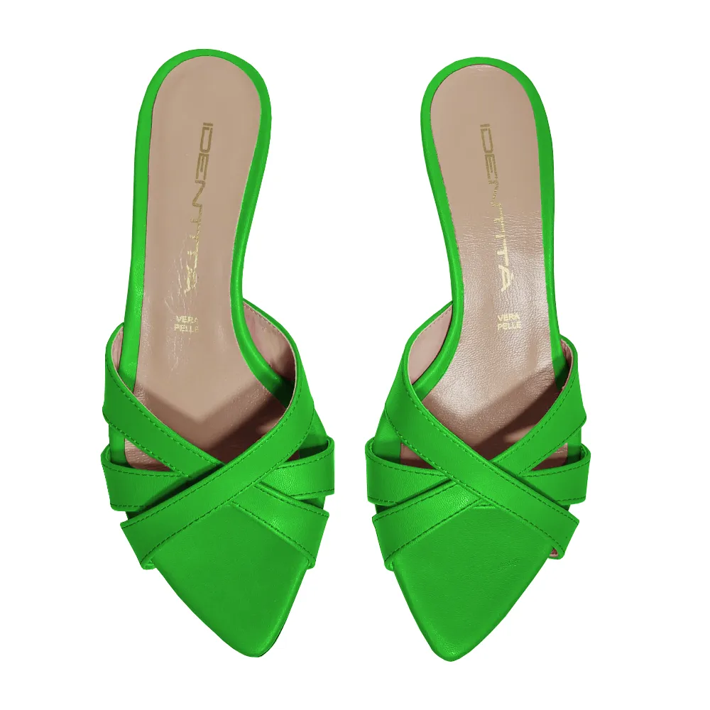 SOHA GREEN LEATHER