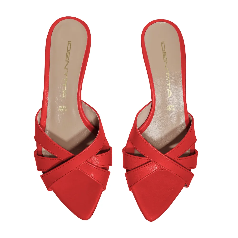 SOHA RED LEATHER