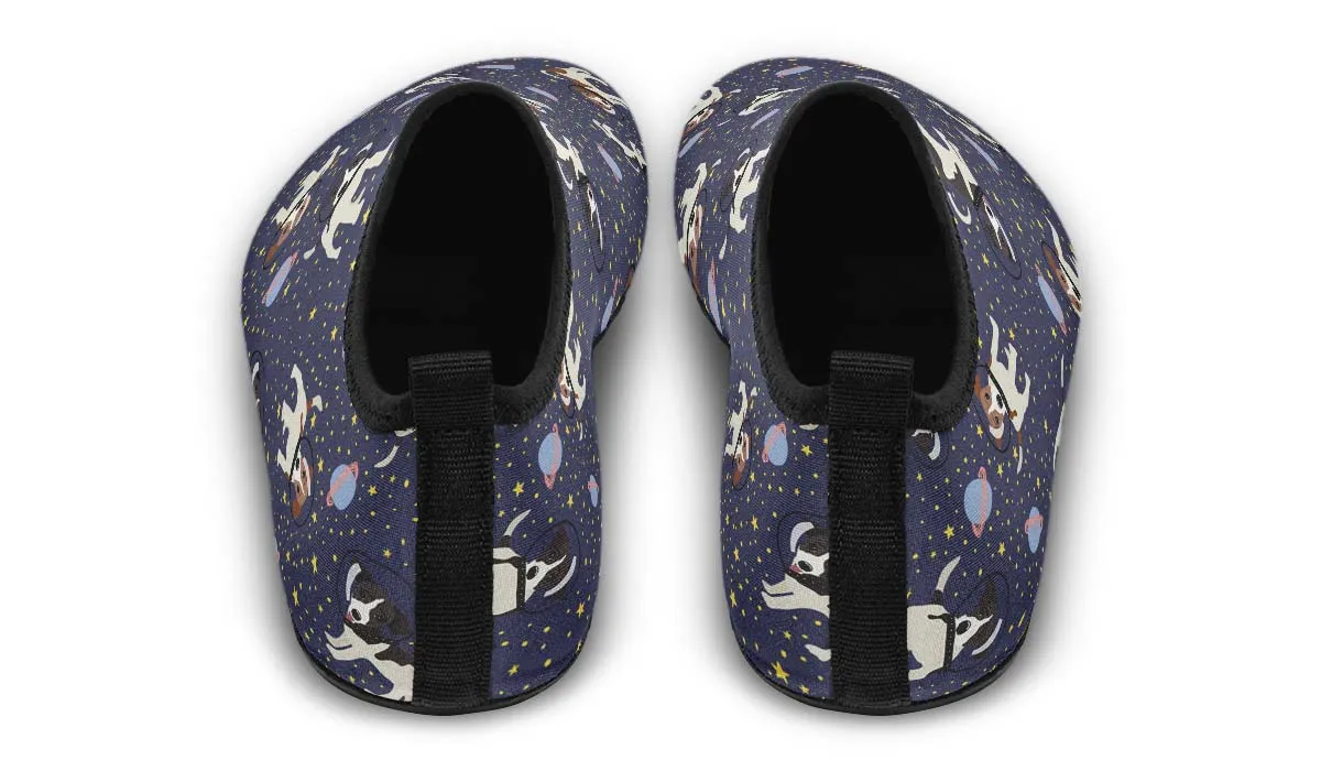 Space Jack Russell Aqua Barefoot Shoes