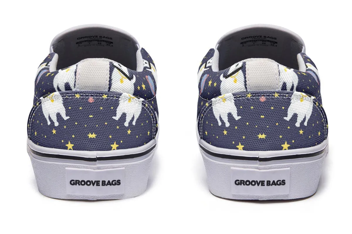 Space Westie Slip-On Shoes