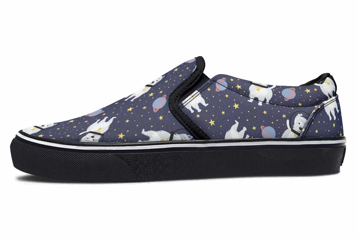 Space Westie Slip-On Shoes