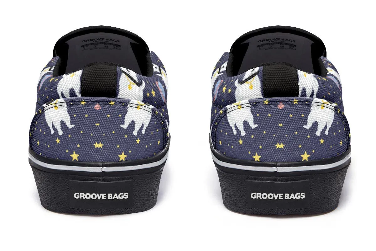 Space Westie Slip-On Shoes