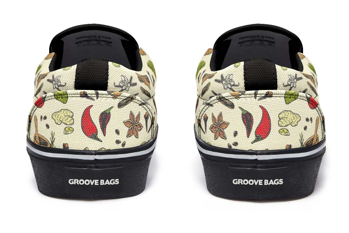 Spices Herbs Slip-On Shoes