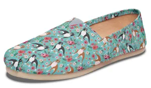 Staffordshire Terrier Flower Casual Shoes