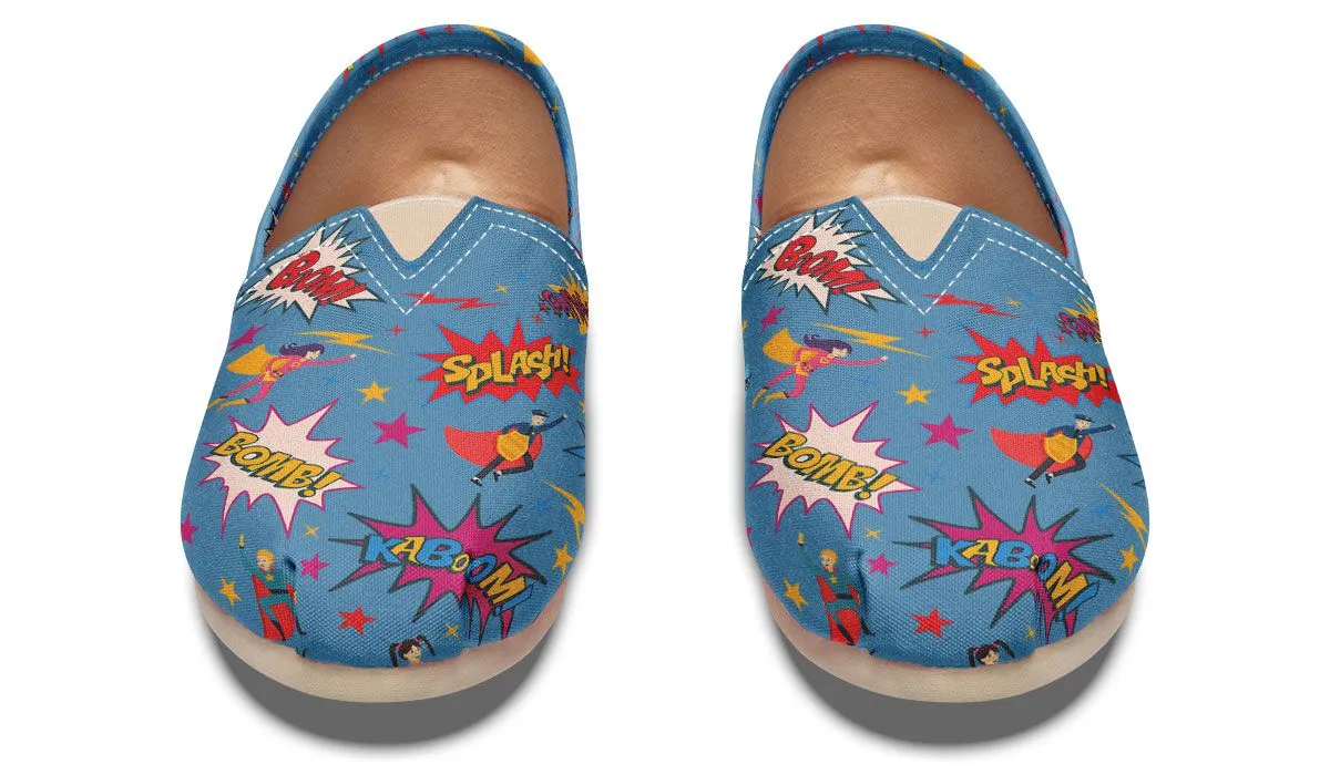 Superhero Occupation Casual Shoes