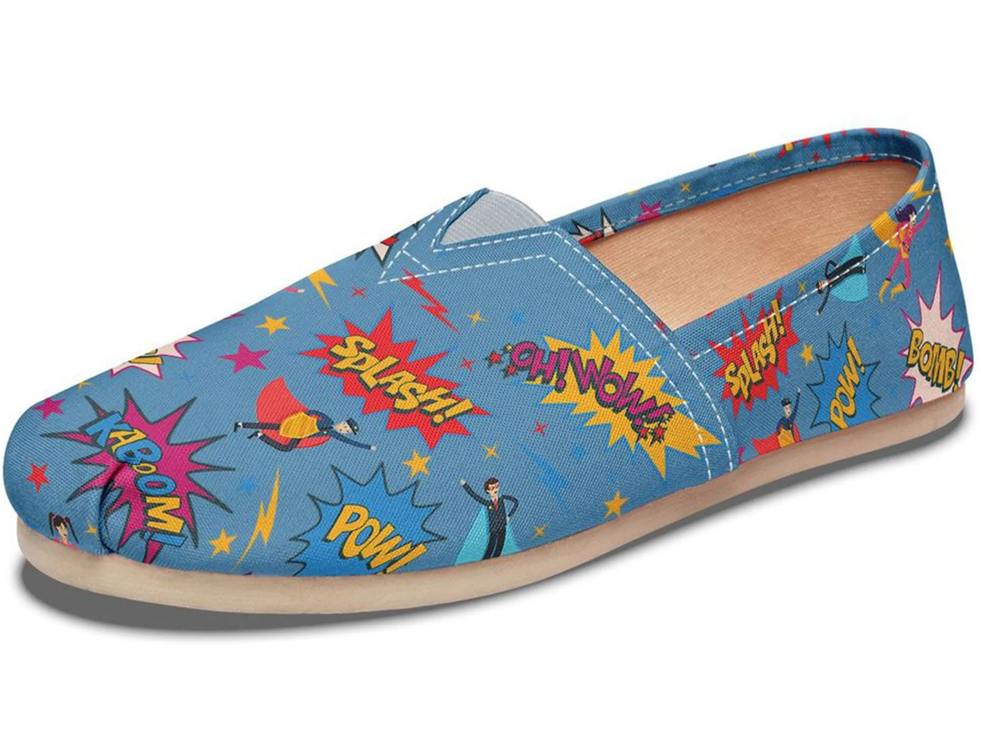 Superhero Occupation Casual Shoes