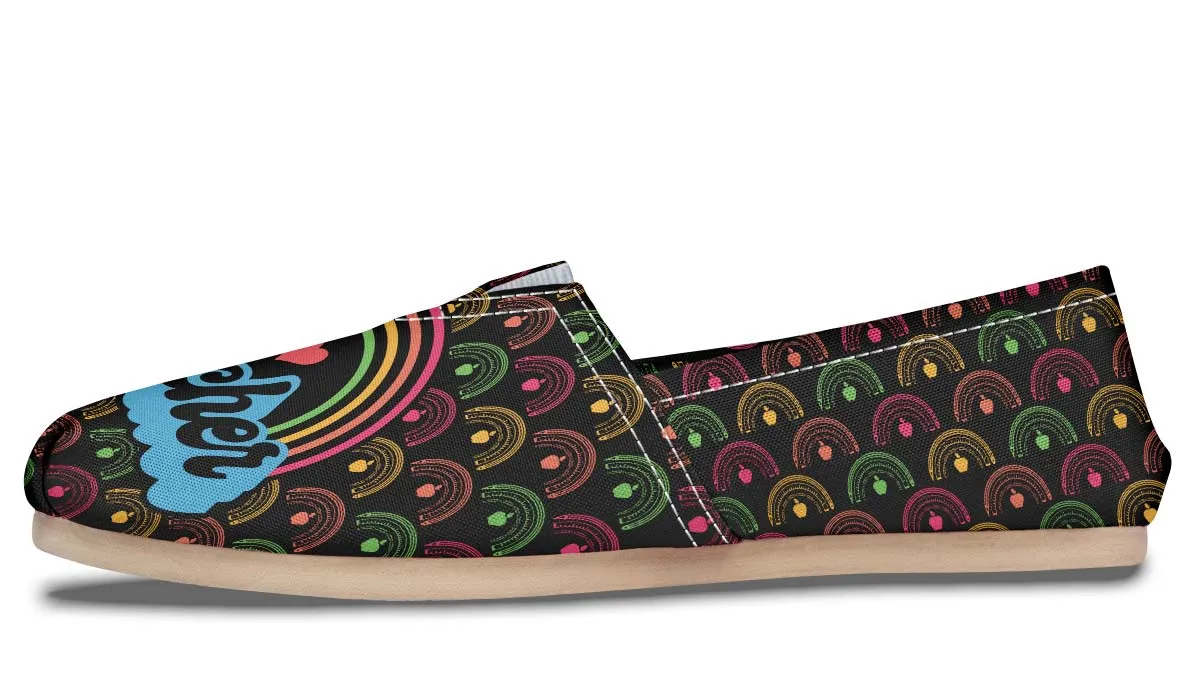 Teacher Rainbow Casual Shoes