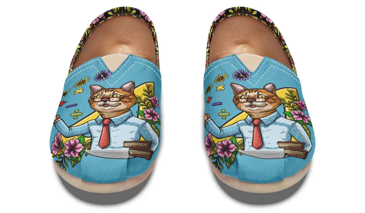 Teaching Math Feline Casual Shoes