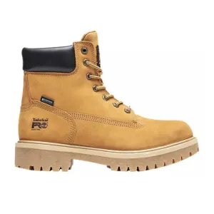 Timberland Men's 65030 PRO Direct Attach 6" Soft Toe Wheat Waterproof