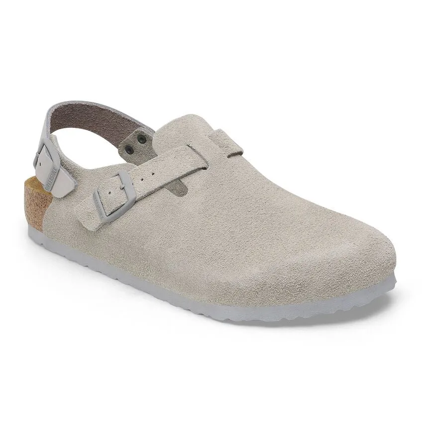 Tokio Women - Stone Coin Suede||Tokio pour femmes - Sude gris pierre