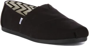 Toms Alpargata In Black Black For Men