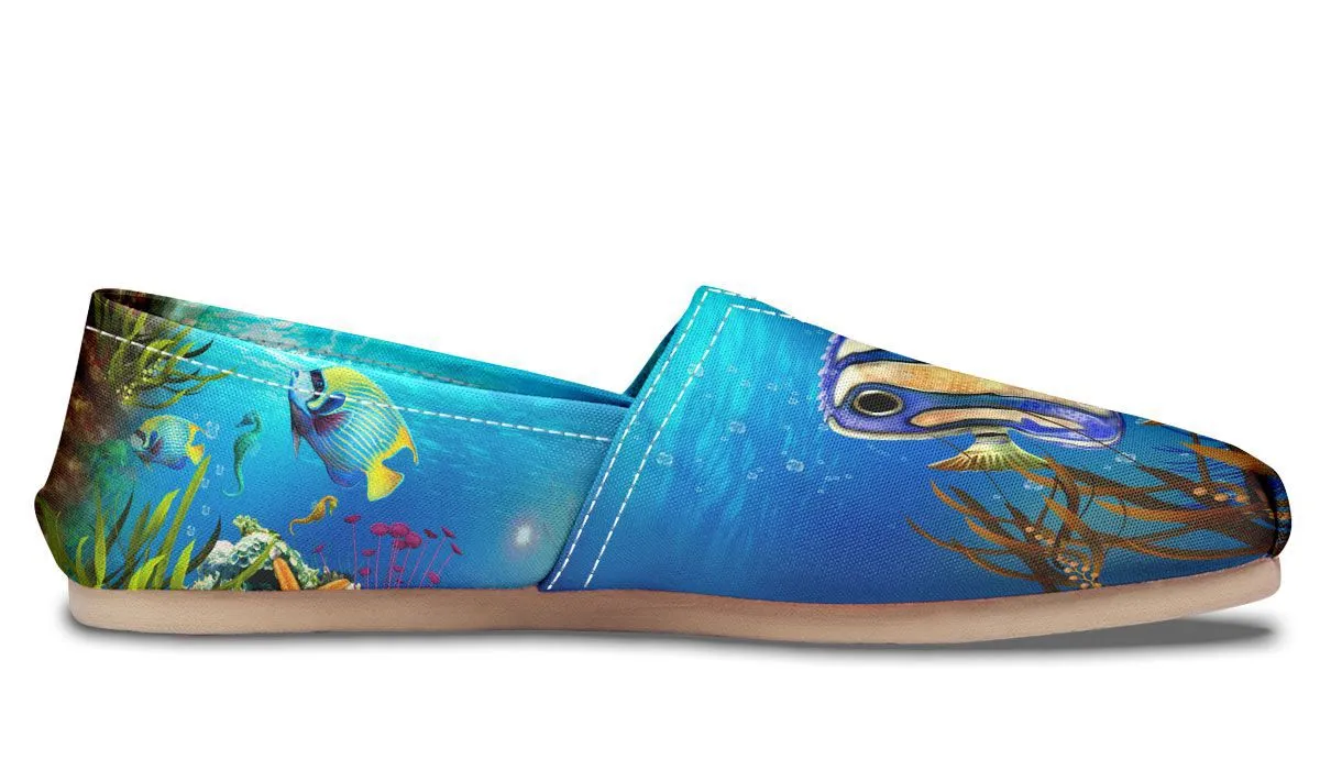Tropical Ocean Casual Shoes