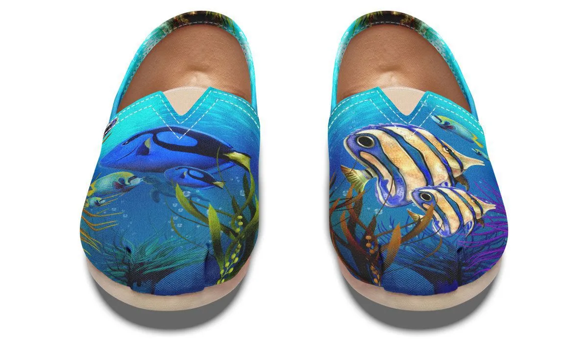 Tropical Ocean Casual Shoes