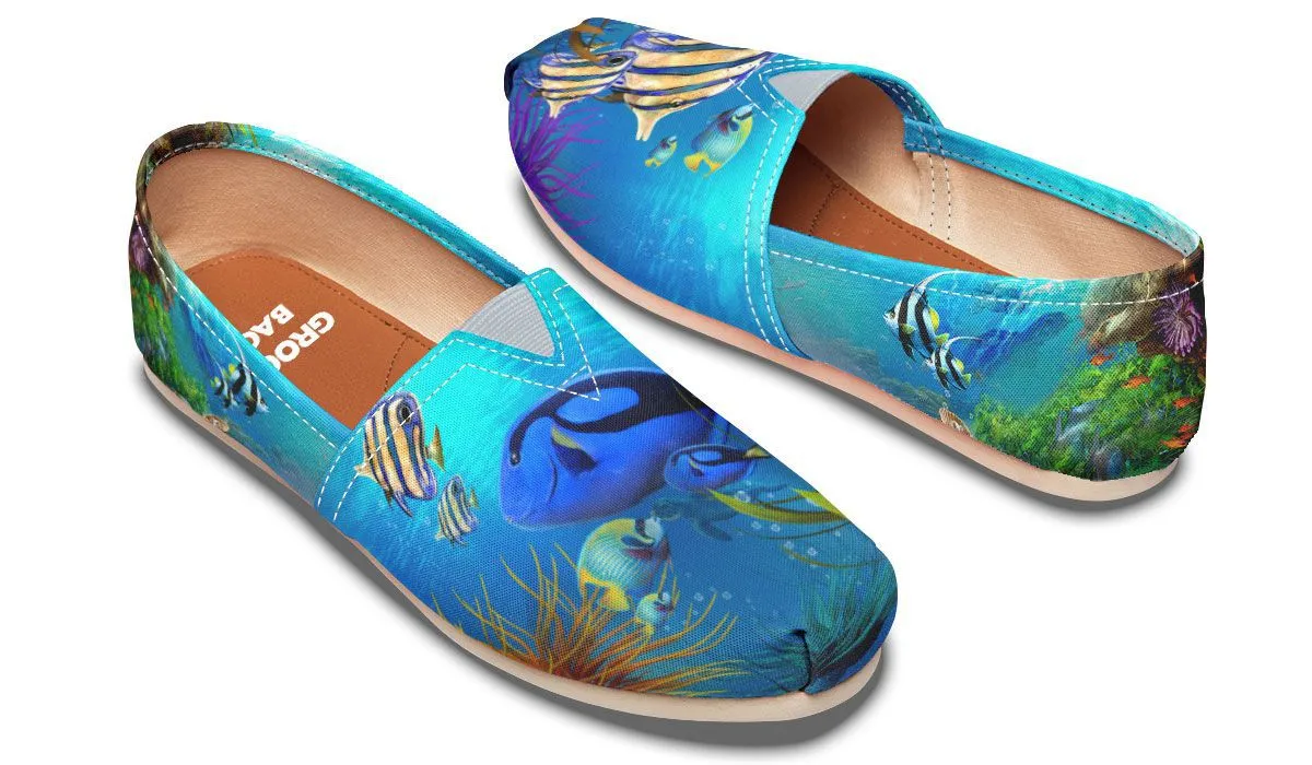 Tropical Ocean Casual Shoes