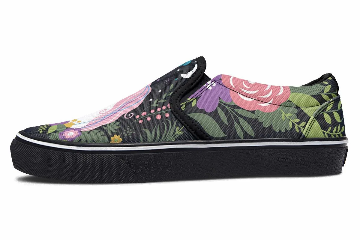 Unicorn Dreams Slip-On Shoes