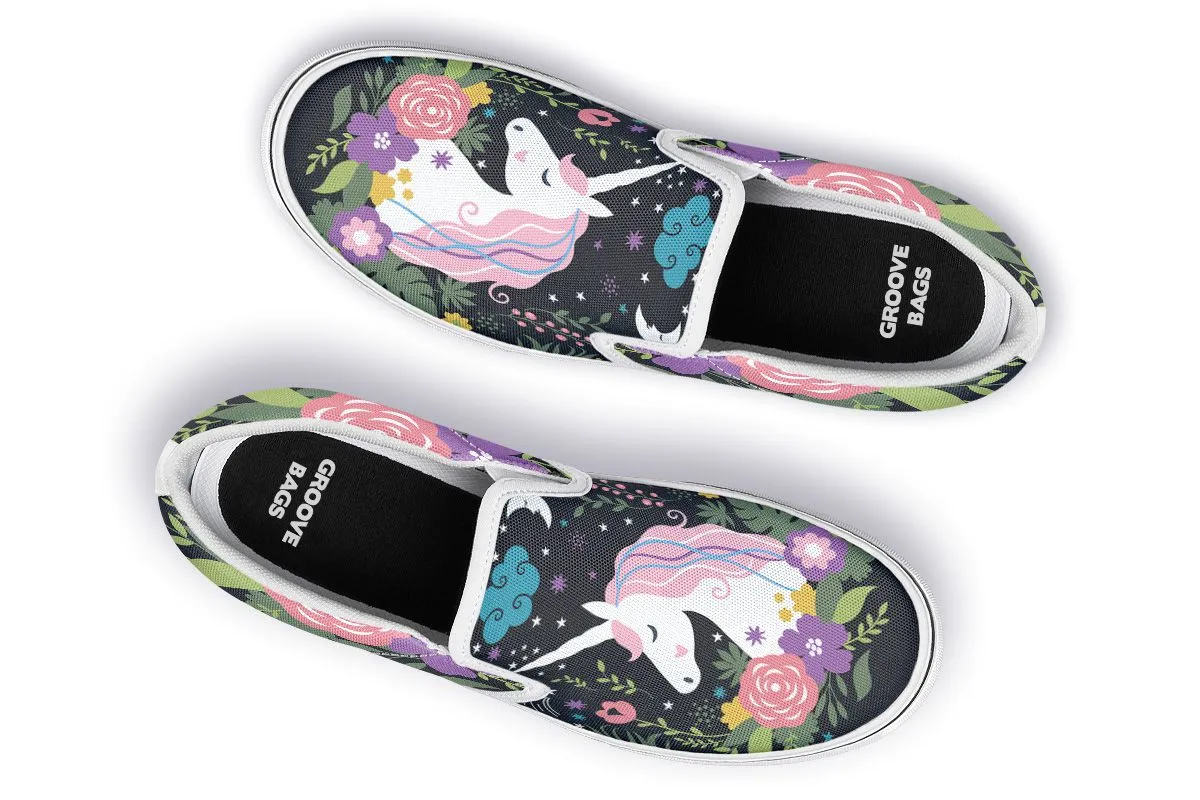 Unicorn Dreams Slip-On Shoes