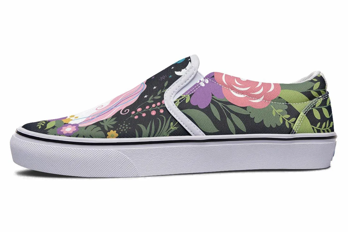 Unicorn Dreams Slip-On Shoes