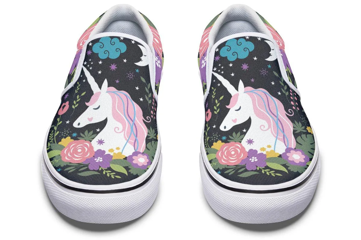 Unicorn Dreams Slip-On Shoes