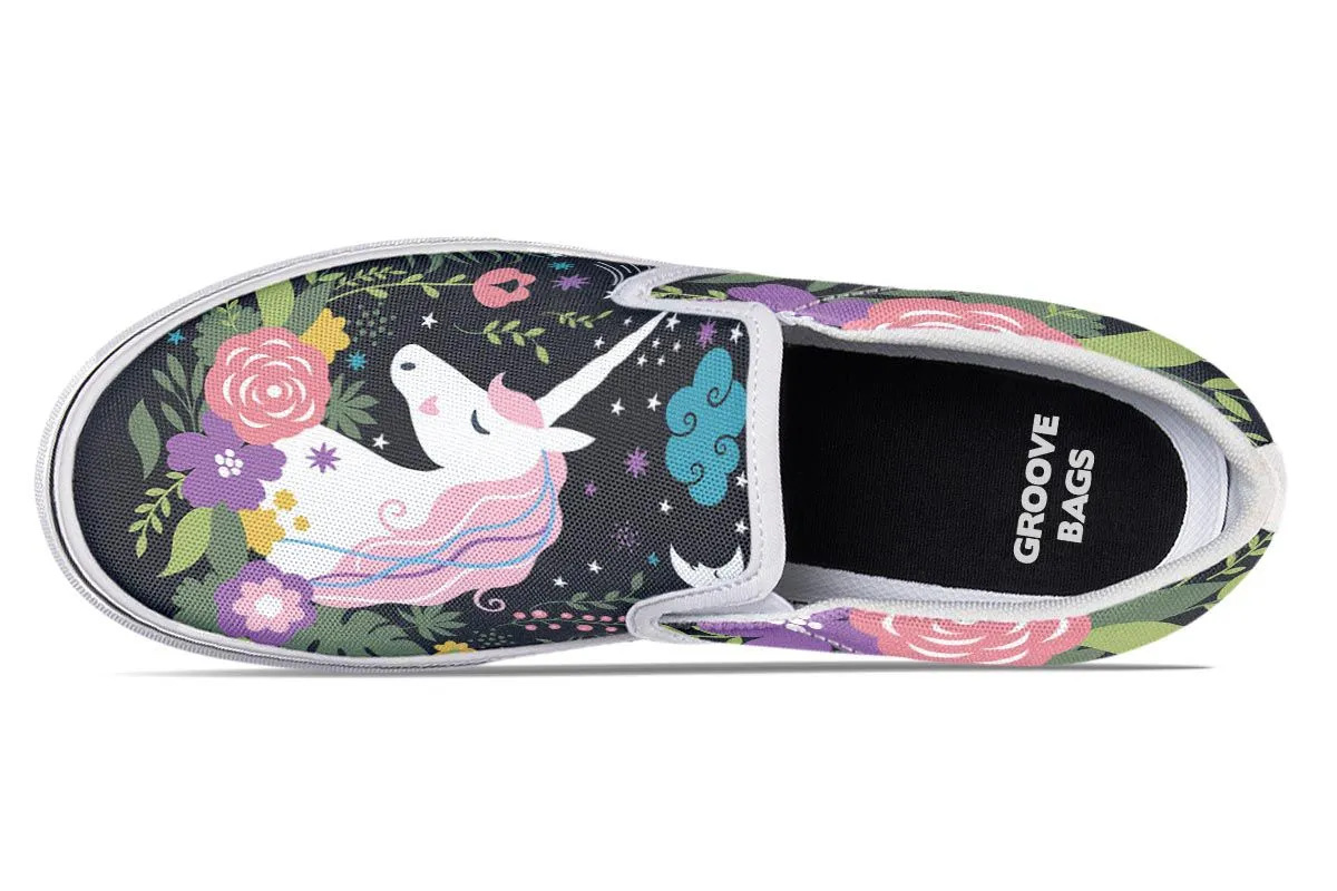 Unicorn Dreams Slip-On Shoes