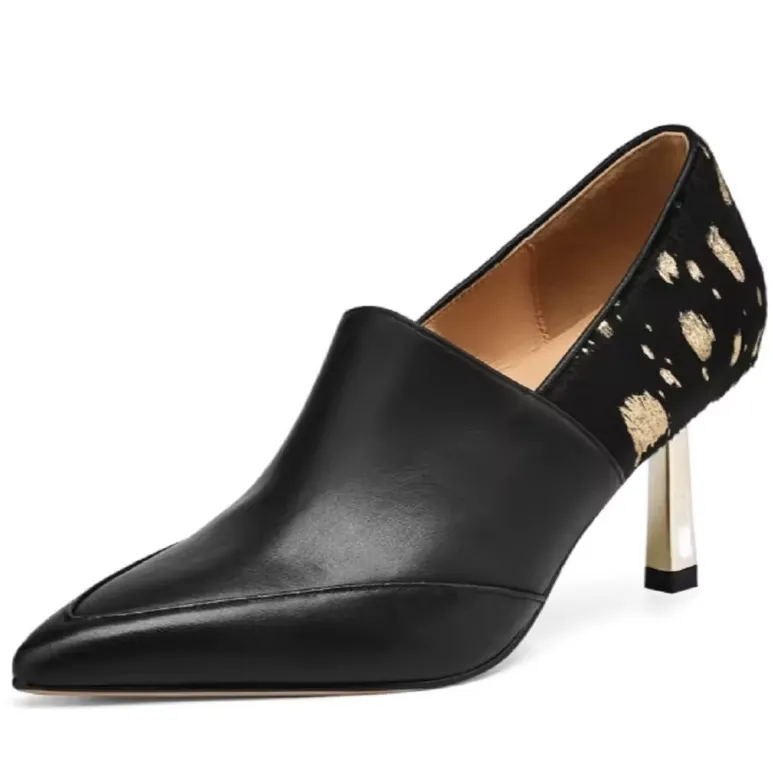 USS Shoes Raiza Women's Elegant Leather High Heel Pumps