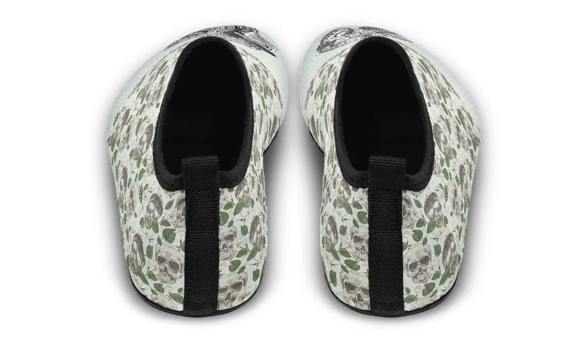 Vintage Brain Diagram Aqua Barefoot Shoes