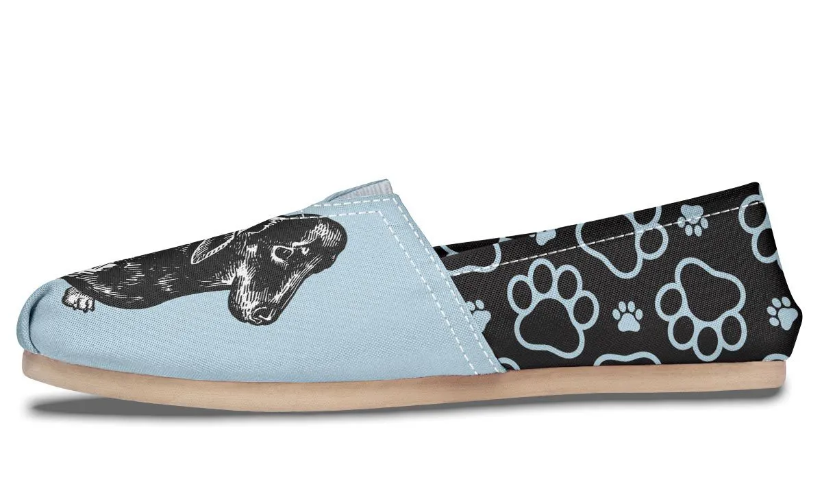 Vintage Dachshund Casual Shoes