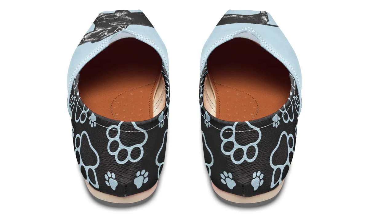 Vintage Dachshund Casual Shoes