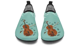 Violin Diagram Aqua Barefoot Shoes