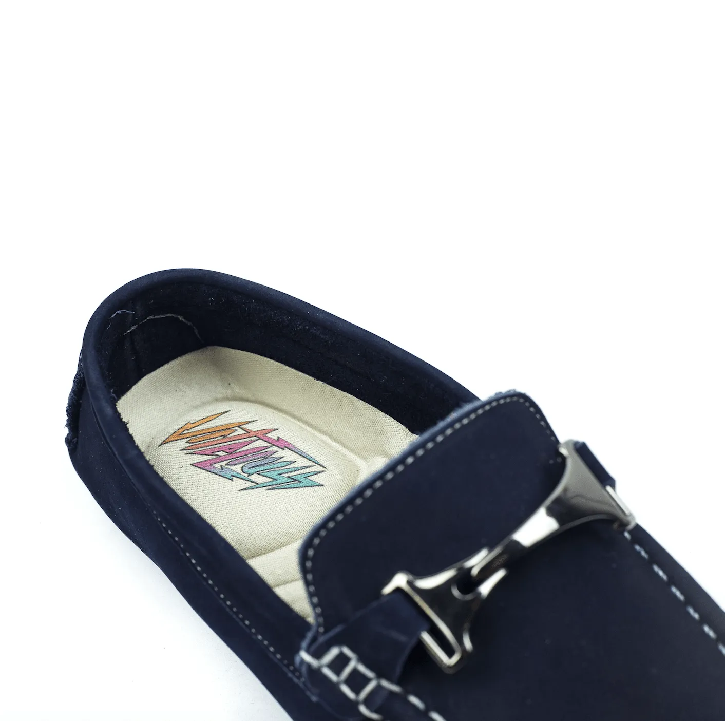 Viteliuss Men's Blue Loafer