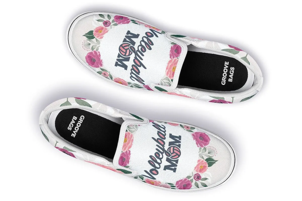Volleyball Mom Slip-On Shoes