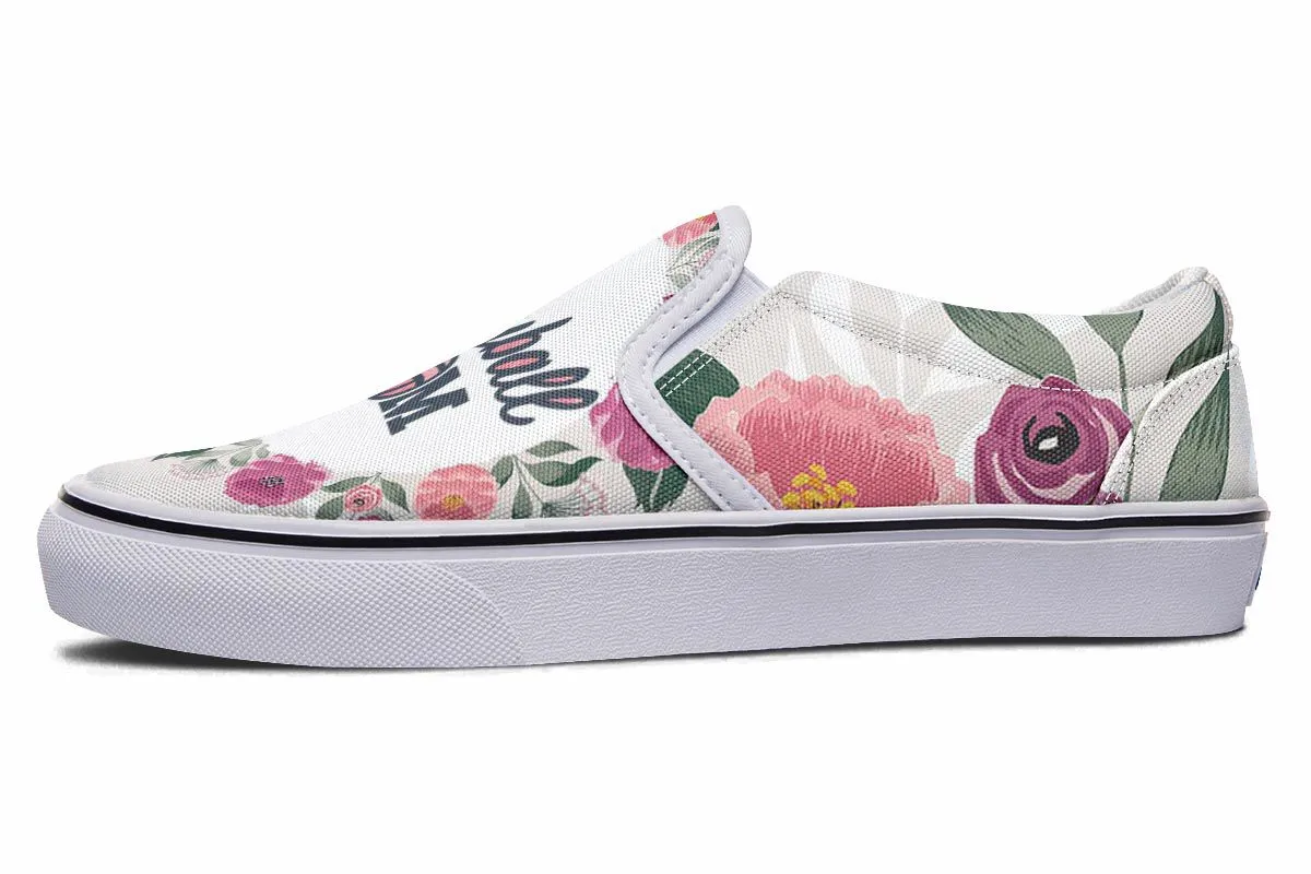 Volleyball Mom Slip-On Shoes