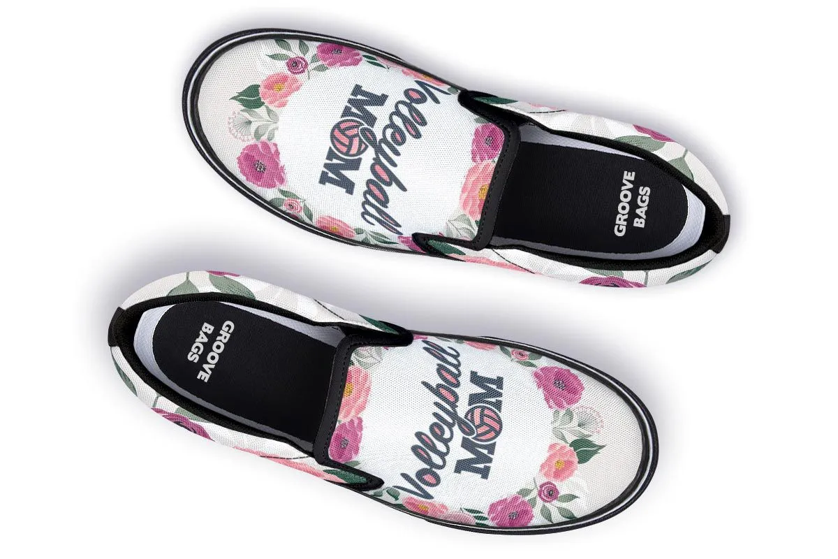 Volleyball Mom Slip-On Shoes