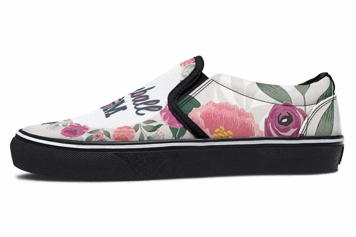 Volleyball Mom Slip-On Shoes