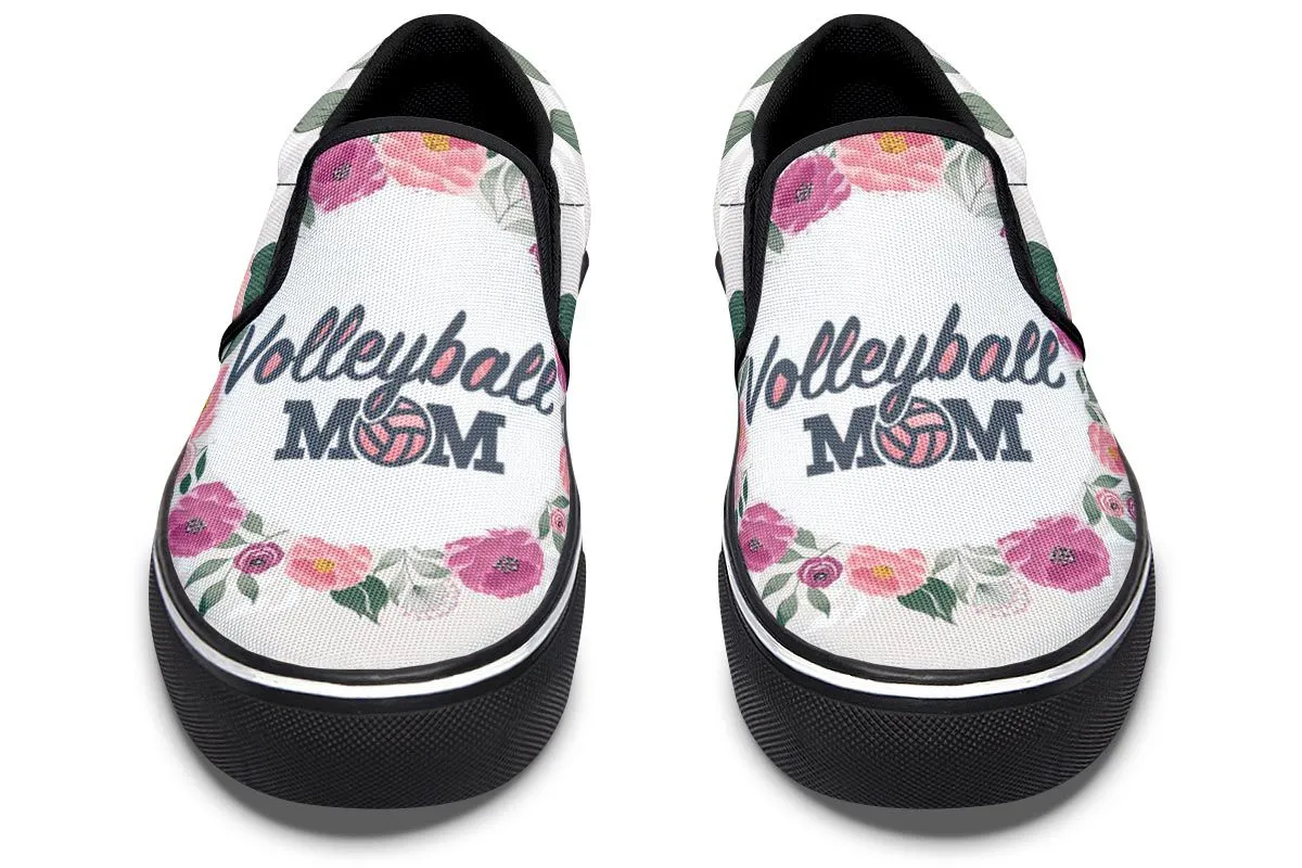 Volleyball Mom Slip-On Shoes