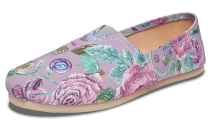 Watercolor Sewing Casual Shoes