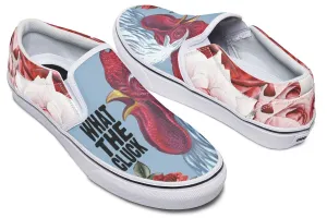 What The Cluck Slip-On Shoes